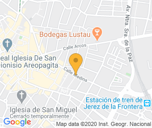 Localización de Centro María Medianera Universal