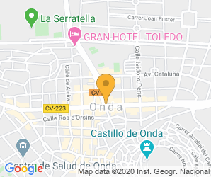 Localización de Centro Virgen Del Carmen