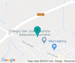 Localización de Colegio Pla Hortolans