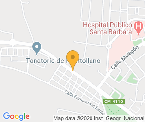 Localización de Centro Aspades - La Laguna