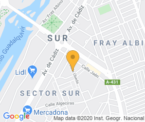 Localización de Centro Córdoba