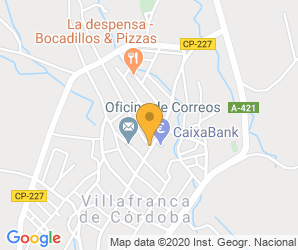 Localización de Centro Jesús, María Y José