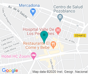 Localización de Instituto Antonio María Calero