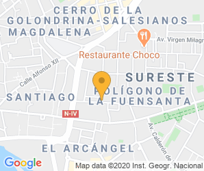 Localización de Centro Virgen De La Fuensanta