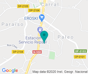 Localización de Centro Vicente Otero Valcarcel