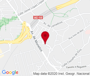 Localización de Centro Eiris