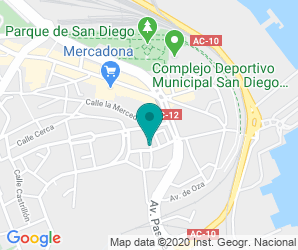 Localización de Colegio Anxo Da Garda