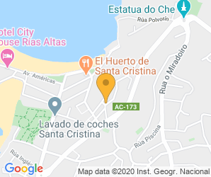 Localización de Centro A Ponte Pasaxe