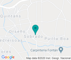Localización de Colegio De Sobrado - nebra