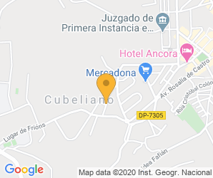 Localización de Centro Bayon - uXIa - teide