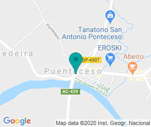 Localización de IES. De Ponteceso