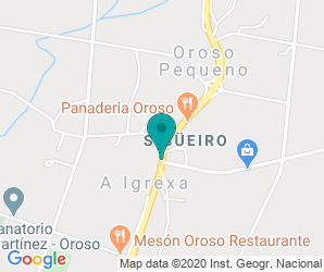 Localización de IES. De Oroso