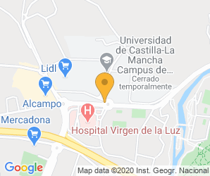 Localización de Centro Sagrada Familia