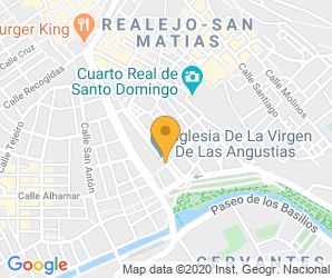 Localización de Centro Virgen De Las Angustias