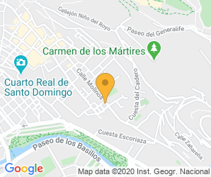 Localización de Centro Ave María - vistillas