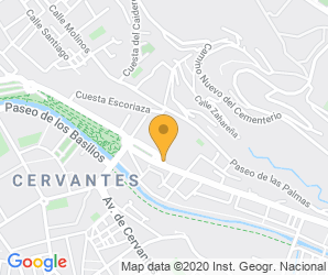 Localización de Centro Sagrada Familia