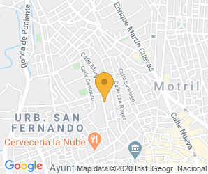 Localización de Centro Nuestra Señora Del Pilar