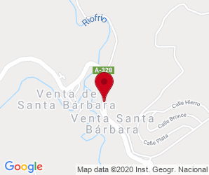 Localización de Centro Ventas De Santa Bárbara