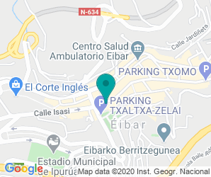 Localización de Escuela Sordos Patronato Municipal