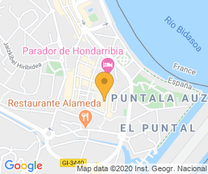 Localización de Centro Ama Guadalupeko Ikastetsea