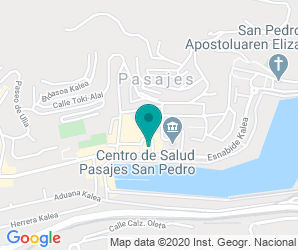 Localización de IES. Itsasmendikoi Pasaia