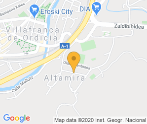 Localización de Centro Jakintza Ikastola