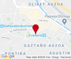 Localización de Centro de Educación Especial Parálisis Cerebral