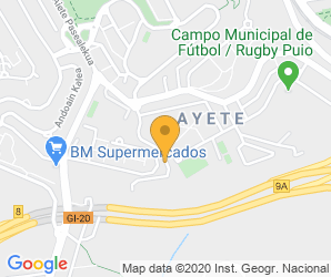 Localización de Centro Axular Lizeoa