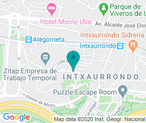 Localización de Colegio Intxaurrondo Hegoa