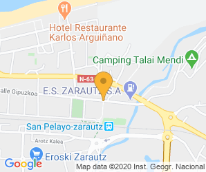 Localización de Centro Oteitza Lizeo Politeknikoa