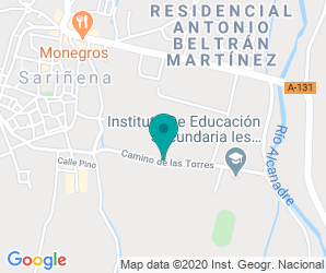 Localización de I.E.S. Monegros - Gaspar Lax