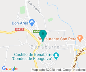 Localización de C.R.A. Ribagorza Oriental