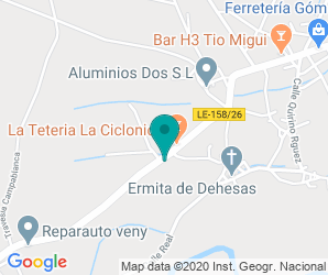 Localización de Escuela Hogar De Ponferrada