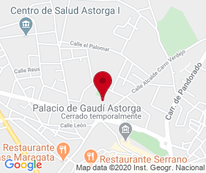 Localización de Centro Seminario Menor Diocesano