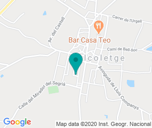 Localización de Colegio Mare De Déu Del Carme