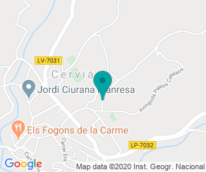 Localización de Colegio El Cérvol - Zer Riu Set