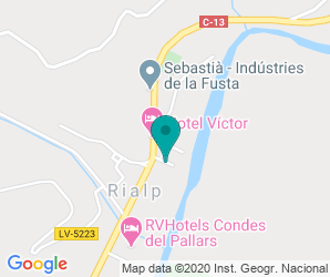 Localización de Colegio Montsent De Pallars - Zer Alt Pallars Sobirà