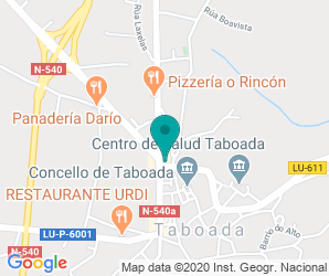 Localización de Centro San. Tomé Do Carballo