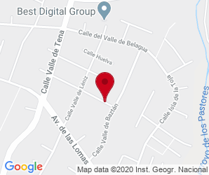 Localización de Colegio Virgen de Europa