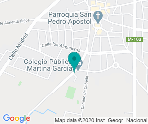 Localización de Colegio - sec Martina Garcia