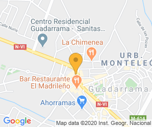 Localización de Colegio Juan Pablo II Guadarrama