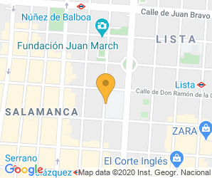 Localización de Colegio Ntra. Sra. Del Pilar
