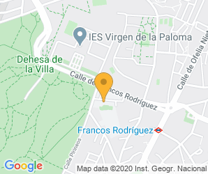 Localización de Colegio Santísimo Sacramento