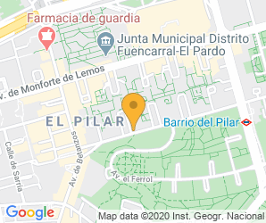 Localización de Colegio Virgen Del Pilar