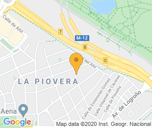 Localización de Colegio Santa María de la Hispanidad