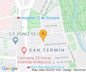 Localización de Colegio San Fermin