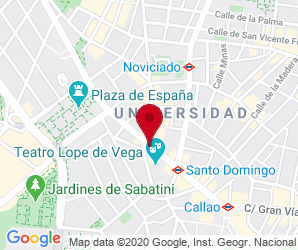 Localización de Colegio Vox