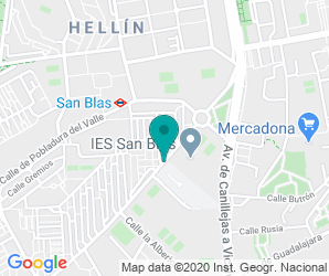 Localización de IES San Blas