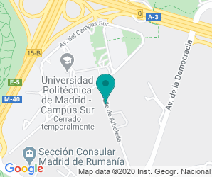 Localización de IES Palomeras - vallecas