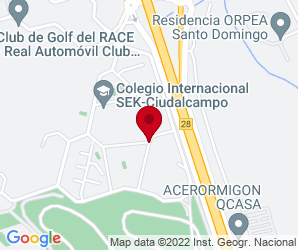 Localización de Colegio Internacional SEK Ciudalcampo